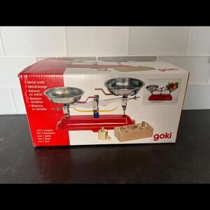 Montessori Math Materials Scale Toy Balance Weight GOKI